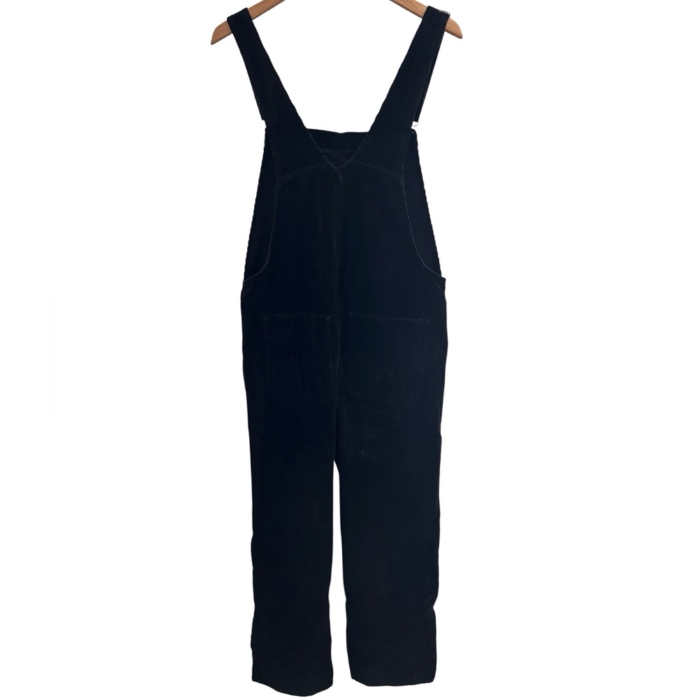 Carhartt WIP Bib Overalls Black Corduroy Size Medium - Picture 5 of 12